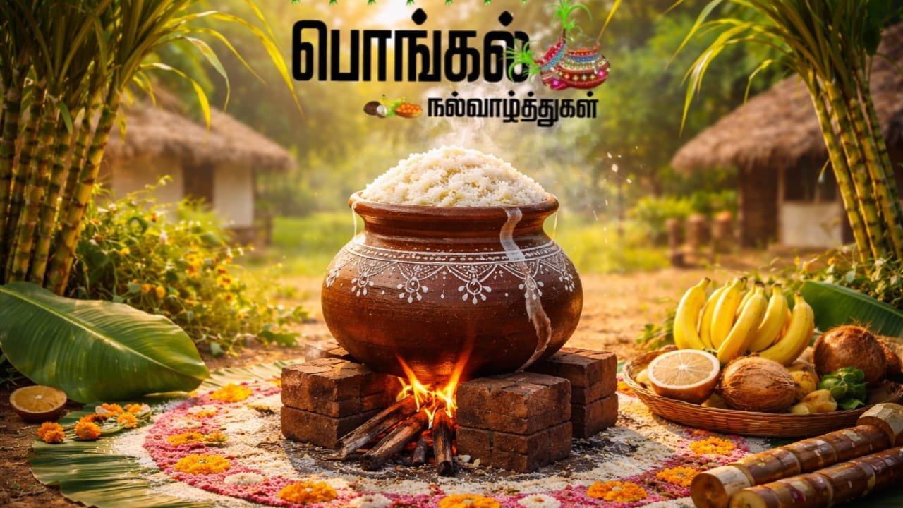 happy pongal wishes in tamil